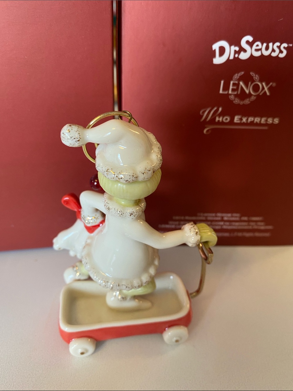 LENOX The Grinch Who Express Ornament - Picture 2 of 5